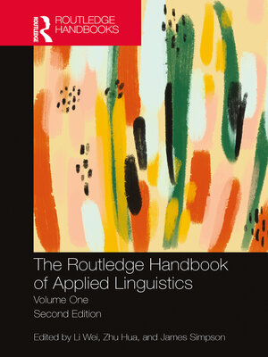 cover image of The Routledge Handbook of Applied Linguistics, Volume One